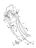 Page C Diagram and Parts List for HSD20P UT-30073 Homelite Lawn Mower