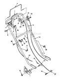 Page D Diagram and Parts List for HSD20P UT-30097 Homelite Lawn Mower