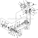 Figure 1 Diagram and Parts List for HT19 UT-18023-A Homelite Hedge Trimmer
