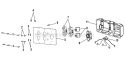 Page D Diagram and Parts List for HU3650  Homelite Generator