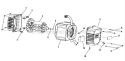 Page B Diagram and Parts List for HU36511B  Homelite Generator