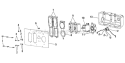 Page D Diagram and Parts List for HU36511B  Homelite Generator