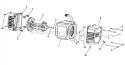 Page B Diagram and Parts List for HU36511  Homelite Generator