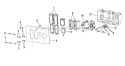 Page D Diagram and Parts List for HU36511  Homelite Generator