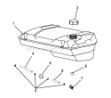 Page C Diagram and Parts List for HU5000BP  Homelite Generator