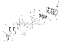 Page D Diagram and Parts List for HU5000G  Homelite Generator