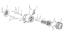 Page B Diagram and Parts List for HU50011  Homelite Generator