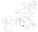 Frame - Fuel Tank Diagram and Parts List for LR5000T UT-03829 Homelite Generator