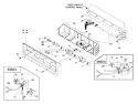 Part Location Diagram of UP00087 Homelite Control Board