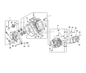 Crankcase Diagram and Parts List for LRXE5600  Homelite Generator