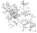 Part Location Diagram of JA343060 Homelite Key