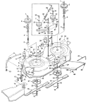 Page A Diagram and Parts List for LT1238G UT-33021 Homelite Lawn Tractor