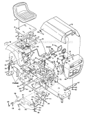 Part Location Diagram of JA993985 Homelite Segment