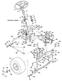 Part Location Diagram of JA992616 Homelite Spindle- L.H.