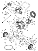 Page A Diagram and Parts List for PS80903B  Homelite Pressure Washer