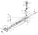 Page A Diagram and Parts List for S21P4E UT-30041-A Homelite Lawn Mower