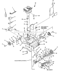 Page D Diagram and Parts List for SB21P4 UT-30060 Homelite Lawn Mower