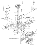 Part Location Diagram of JA991265 Homelite Deck- 21"