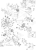 Engine And Peripherals Diagram and Parts List for ST275 UT-20594 Homelite Trimmer
