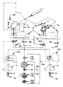 Page D Diagram and Parts List for ST385BC UT-15040-E Homelite Trimmer