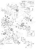 Page B Diagram and Parts List for ST385 UT-15078 Homelite Trimmer
