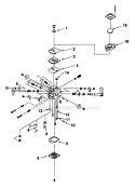 Page B Diagram and Parts List for ST385 UT-15088-B Homelite Trimmer