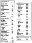 Tools  Accessories Diagram and Parts List for SXLAO UT-10045-E Homelite Chainsaw