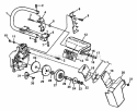 Part Location Diagram of A95088A Homelite Hand Guard