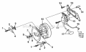 Ignition Diagram and Parts List for SXLAO UT-10045-E Homelite Chainsaw