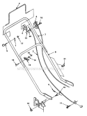 Page A Diagram and Parts List for T202 UT-30088 Homelite Lawn Mower