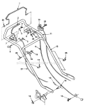 Page B Diagram and Parts List for T20PH UT-30117 Homelite Lawn Mower