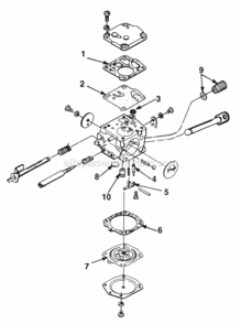 Part Location Diagram of 81245 Homelite Nut-Hex