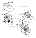 Part Location Diagram of A03880A Homelite Cover-Air Filter