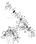 Engine_And_Peripherals Diagram and Parts List for UT-08017-A  Homelite Leaf Blower / Vacuum