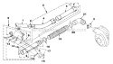 Tubes Diagram and Parts List for UT-08017-K  Homelite Leaf Blower / Vacuum
