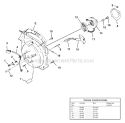 Starter Diagram and Parts List for UT-08017-L  Homelite Leaf Blower / Vacuum