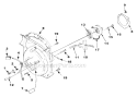 Starter Diagram and Parts List for HB180V UT-08010 Homelite Leaf Blower / Vacuum