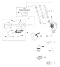 Tubes - Accessories Diagram and Parts List for UT-08026-E  Homelite Leaf Blower / Vacuum