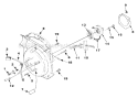 Starter Diagram and Parts List for UT-08026  Homelite Leaf Blower / Vacuum