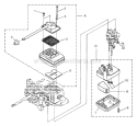 Muffler - Air Cleaner Diagram and Parts List for UT-08059  Homelite Leaf Blower / Vacuum