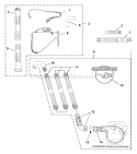 Tubes - Straps Diagram and Parts List for UT-08059  Homelite Leaf Blower / Vacuum
