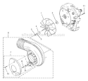 Volute - Fan Diagram and Parts List for UT-08059  Homelite Leaf Blower / Vacuum