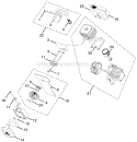 Page C Diagram and Parts List for UT-08072A  Homelite Leaf Blower / Vacuum