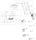 Tubes - Accessories Diagram and Parts List for UT-08077 Yardvark Homelite Leaf Blower / Vacuum