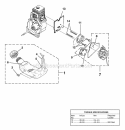 CarburetorAndFuelTank Diagram and Parts List for UT-08121  Homelite Leaf Blower / Vacuum