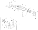 Carburetor And Fuel Tank Diagram and Parts List for UT-08131  Homelite Leaf Blower / Vacuum