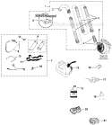 Tubes - Accessories Diagram and Parts List for UT-08131  Homelite Leaf Blower / Vacuum