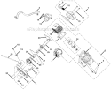 Part Location Diagram of 308592001 Homelite Air Box Base Assembly