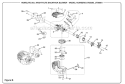 Part Location Diagram of 308675007 Homelite Fuel Tank With Cap Assembly