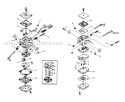 Page D Diagram and Parts List for UT-10454-A  Homelite Chainsaw
